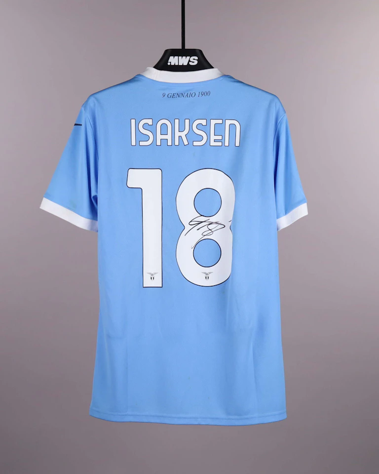 来自SS Lazio的Gustav Isaksen球衣