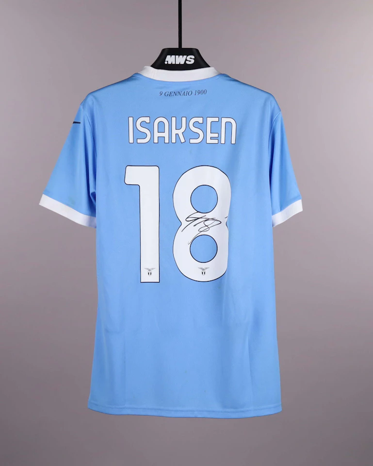 来自SS Lazio的Gustav Isaksen球衣