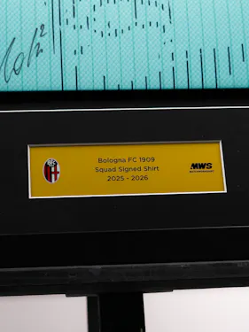 Classic Edition Framed Squad Signed Shirt