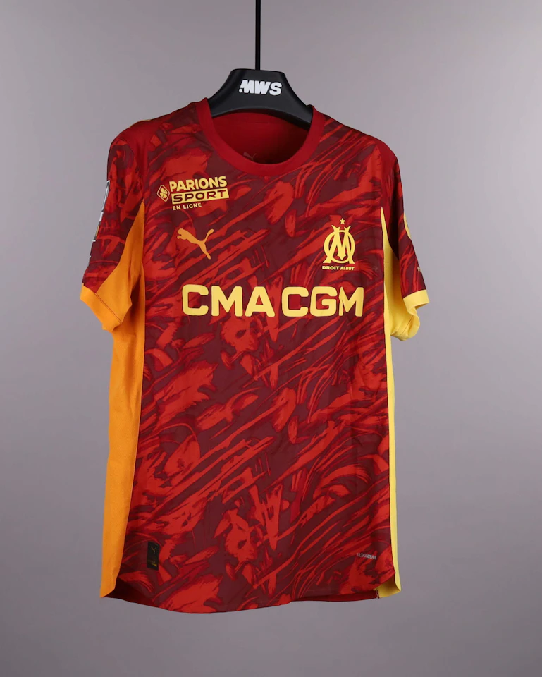 来自Olympique de Marseille的Gerónimo Rulli球衣