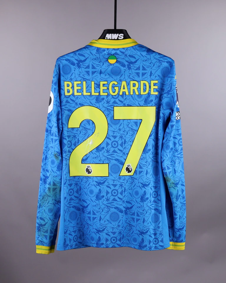 来自Wolverhampton Wanderers的Jean-Ricner Bellegarde球衣