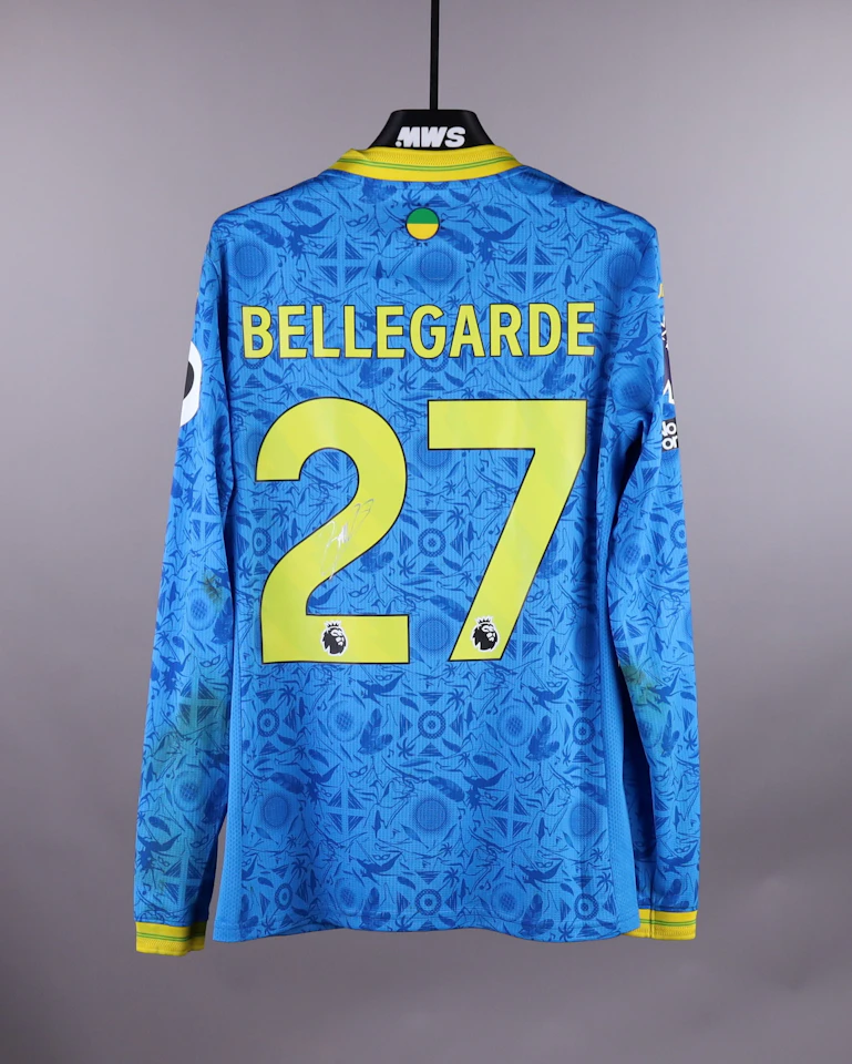 来自Wolverhampton Wanderers的Jean-Ricner Bellegarde球衣
