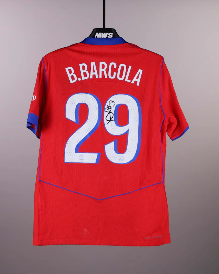 Bradley Barcola Paris Saint-Germain jersey