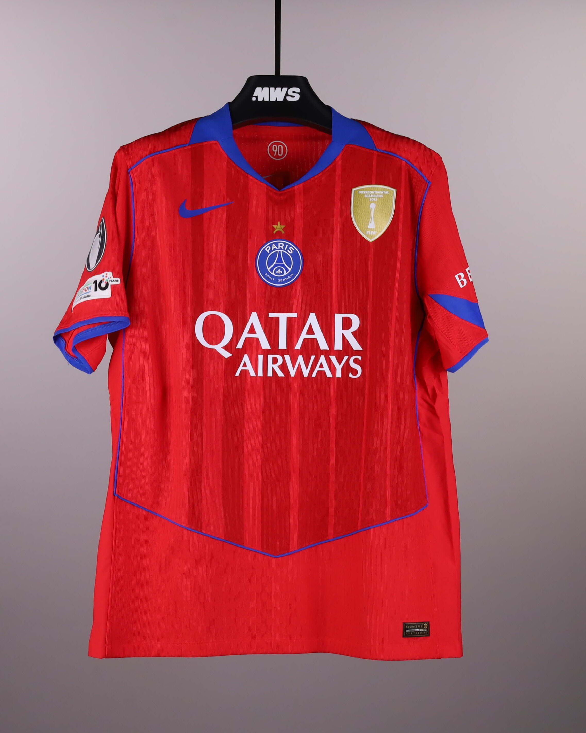 Bradley Barcola Paris Saint-Germain shirt