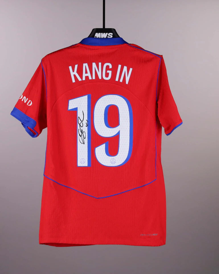 Kang-In Lee 이강인 Paris Saint-Germain shirt