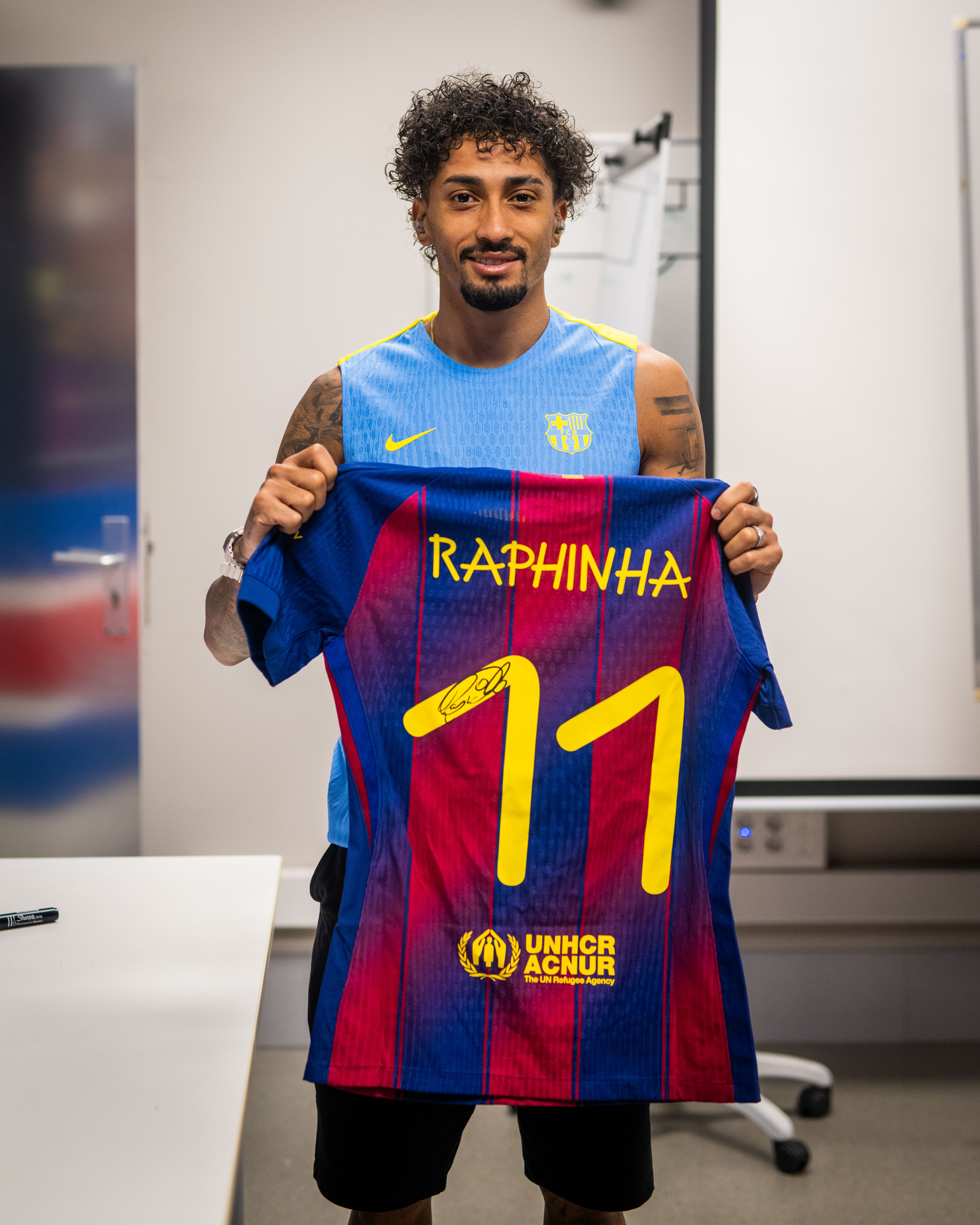 Raphinha | FC Barcelona - Newcastle United | MatchWornShirt