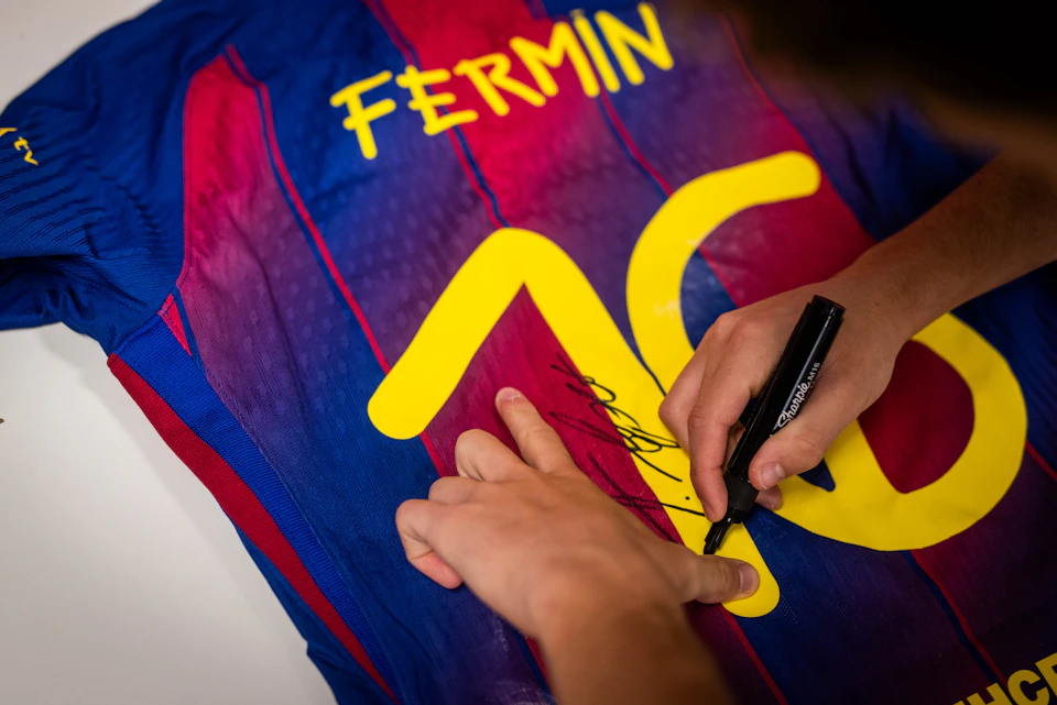 Fermín López FC Barcelona camisa.