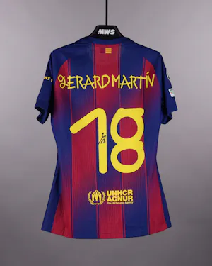 Gerard Martín FC Barcelona camisa.