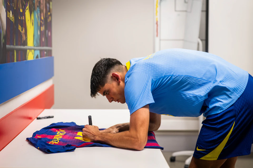 Gerard Martín FC Barcelona camisa.