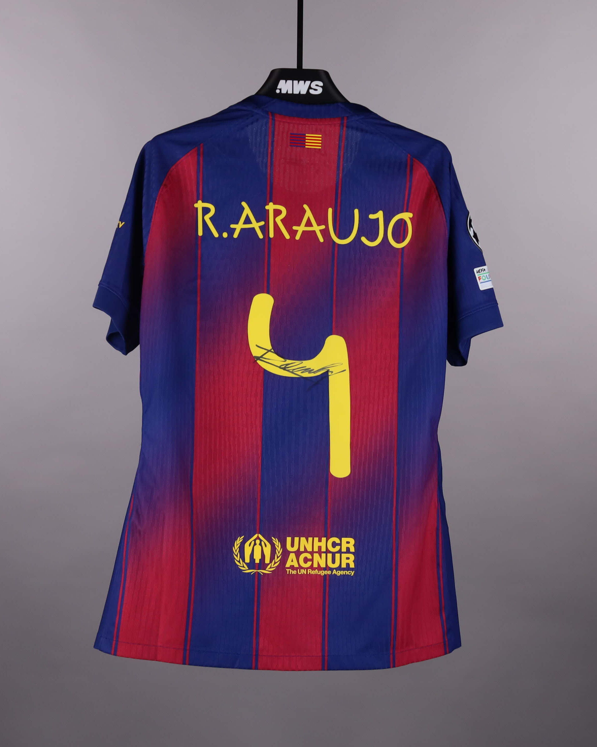 Ronald Araújo | FC Barcelona - Newcastle United | MatchWornShirt