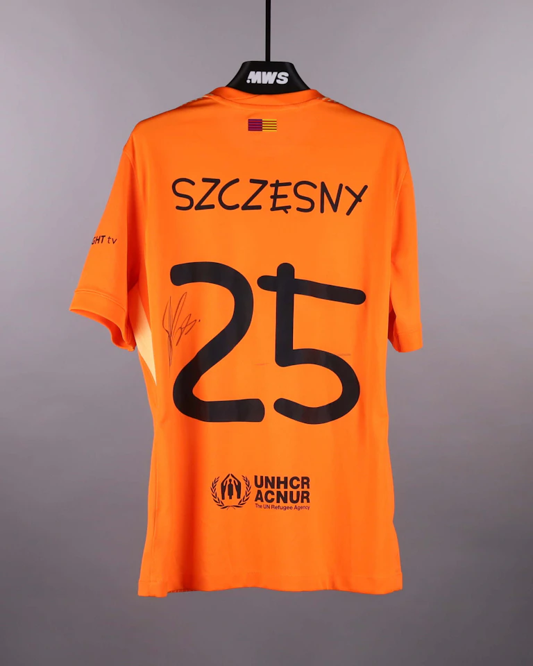 Wojciech Szczęsny FC Barcelona jersey