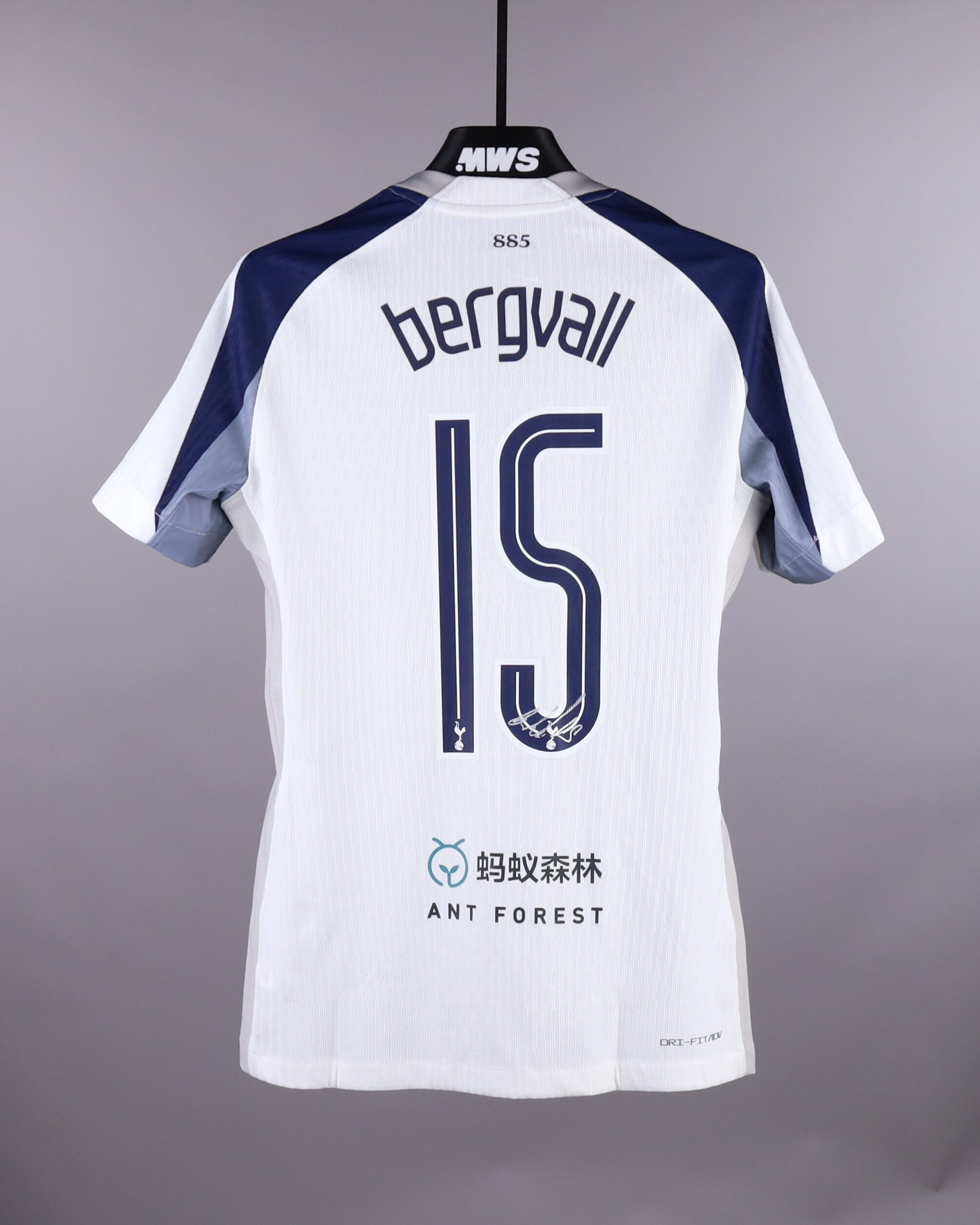 Lucas Bergvall | Tottenham Hotspur - Atlético Madrid | MatchWornShirt