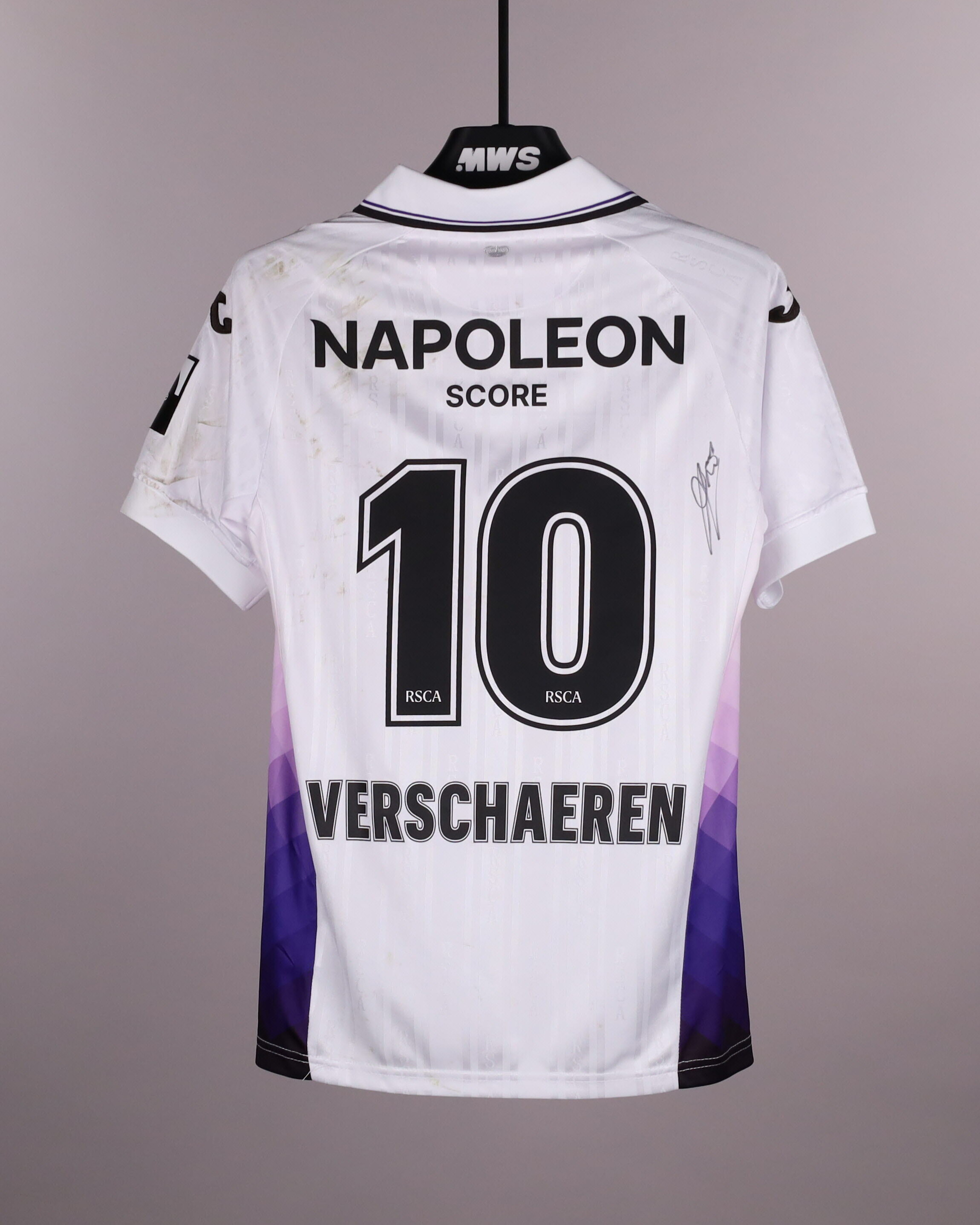 Yari Verschaeren RSC Anderlecht shirt