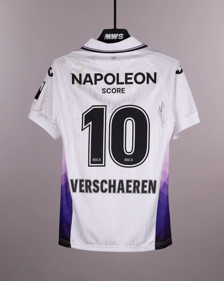 Yari Verschaeren RSC Anderlecht shirt