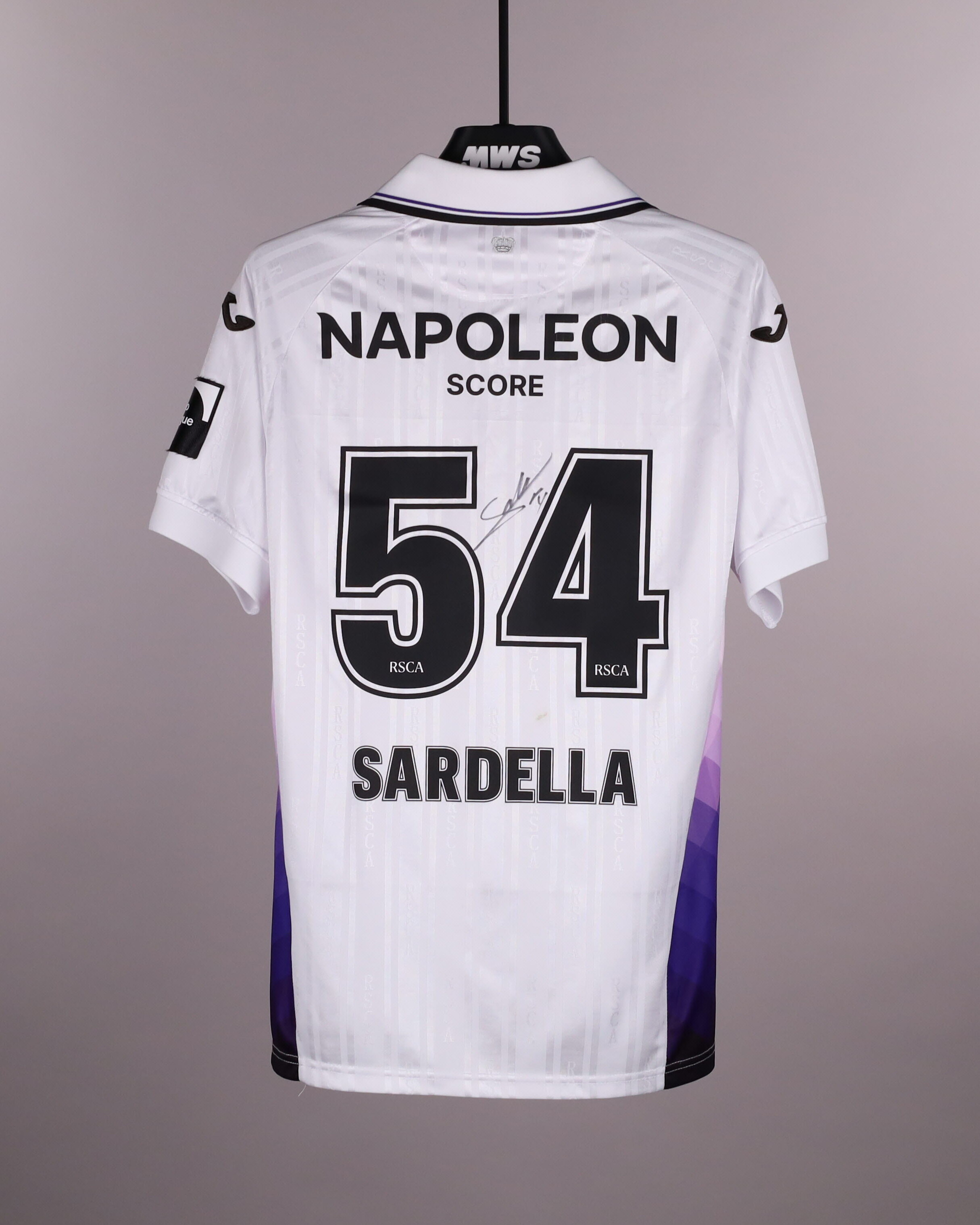 Killian Sardella  RSC Anderlecht shirt
