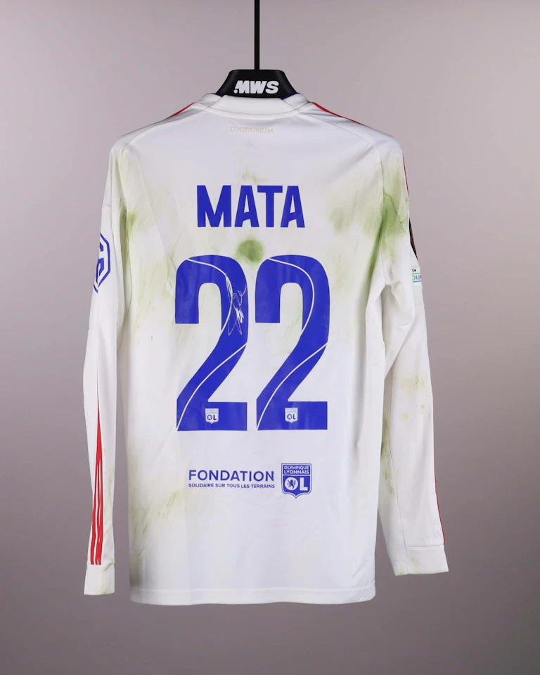 Clinton Mata Olympique Lyonnais shirt