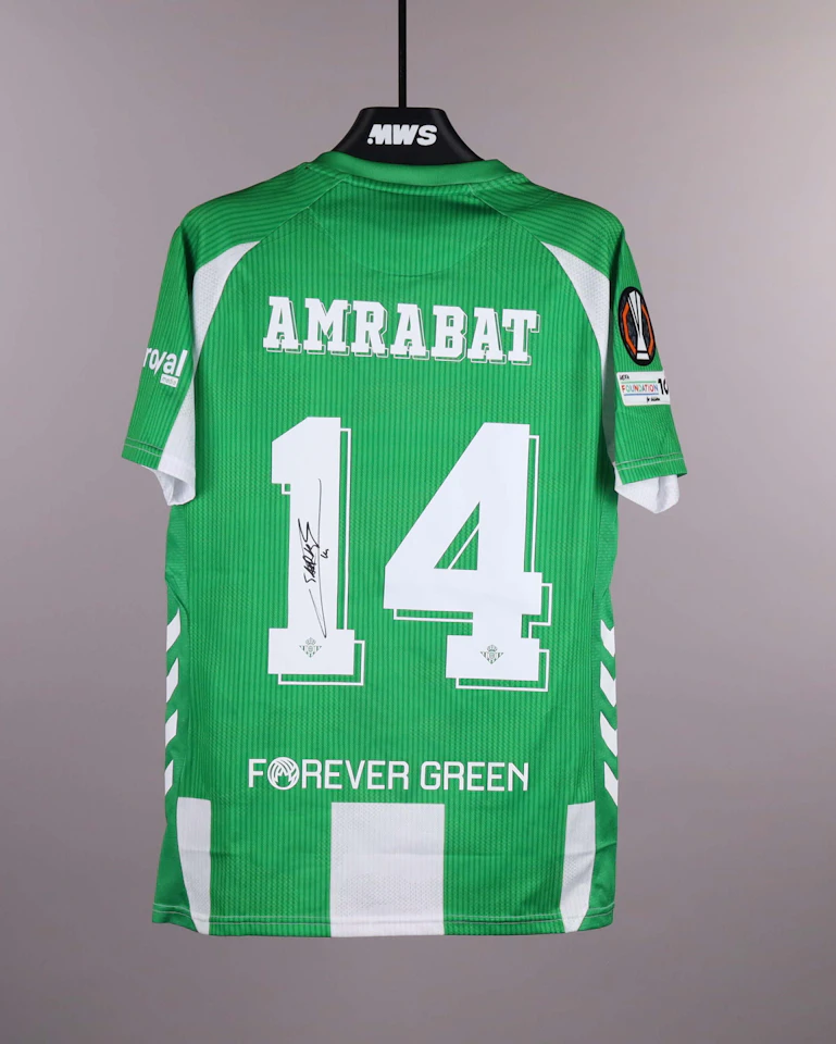 来自Real Betis的Sofyan Amrabat球衣