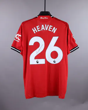 Ayden Heaven Manchester United forması