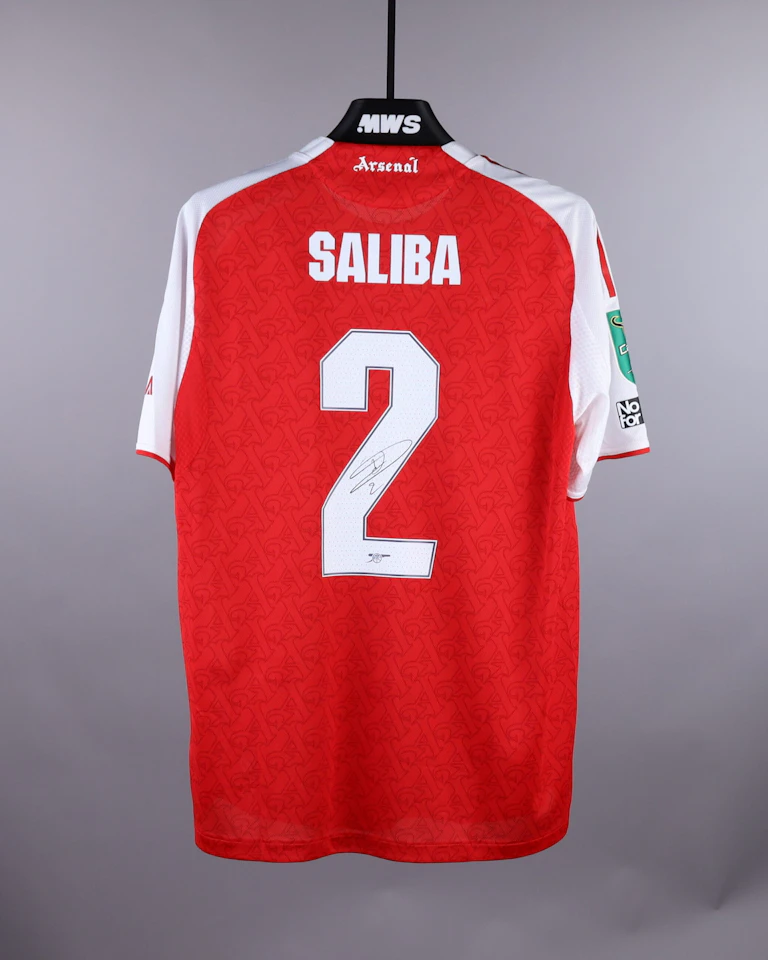 William Saliba Arsenal camisa.
