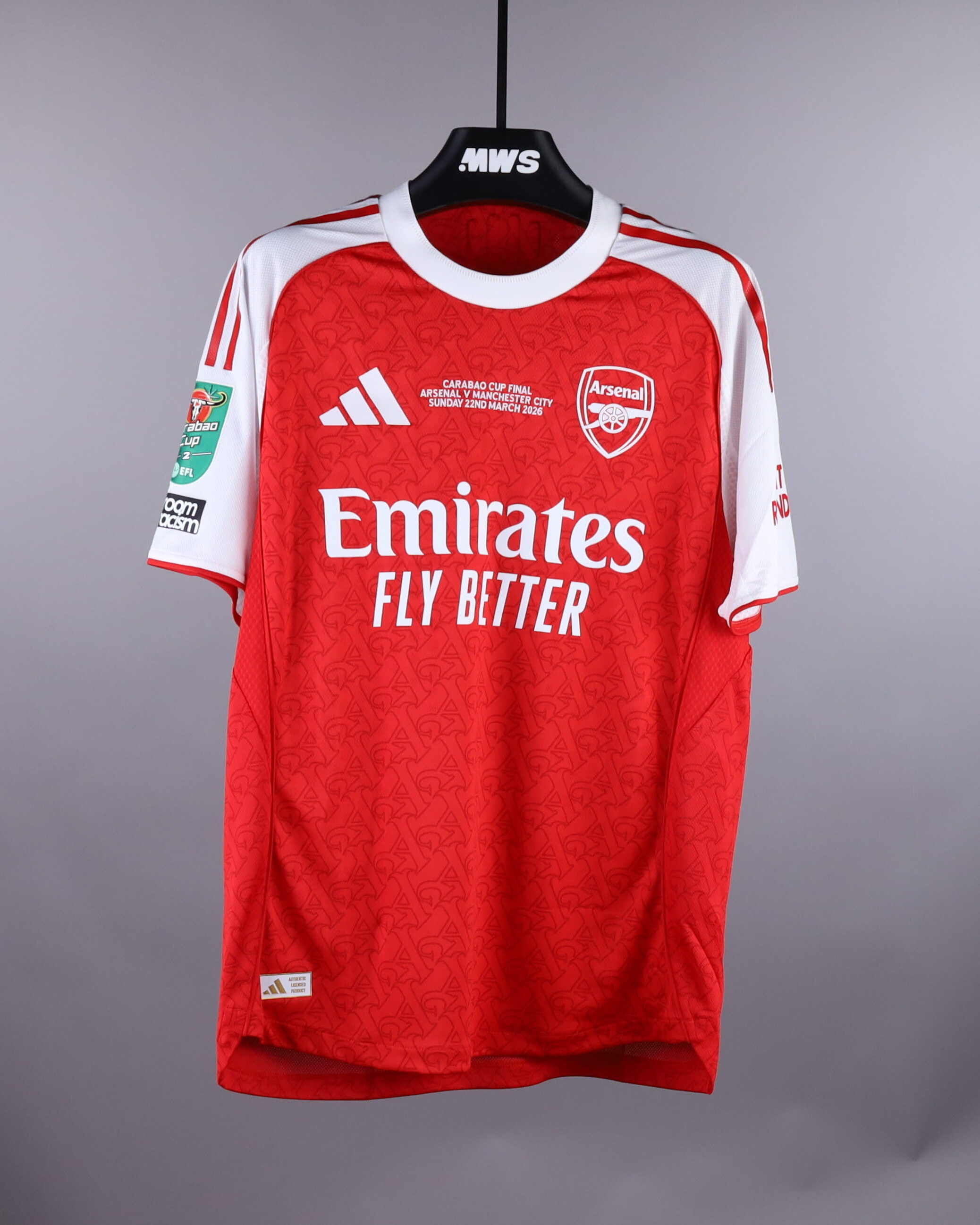 William Saliba | Arsenal - Manchester City | MatchWornShirt