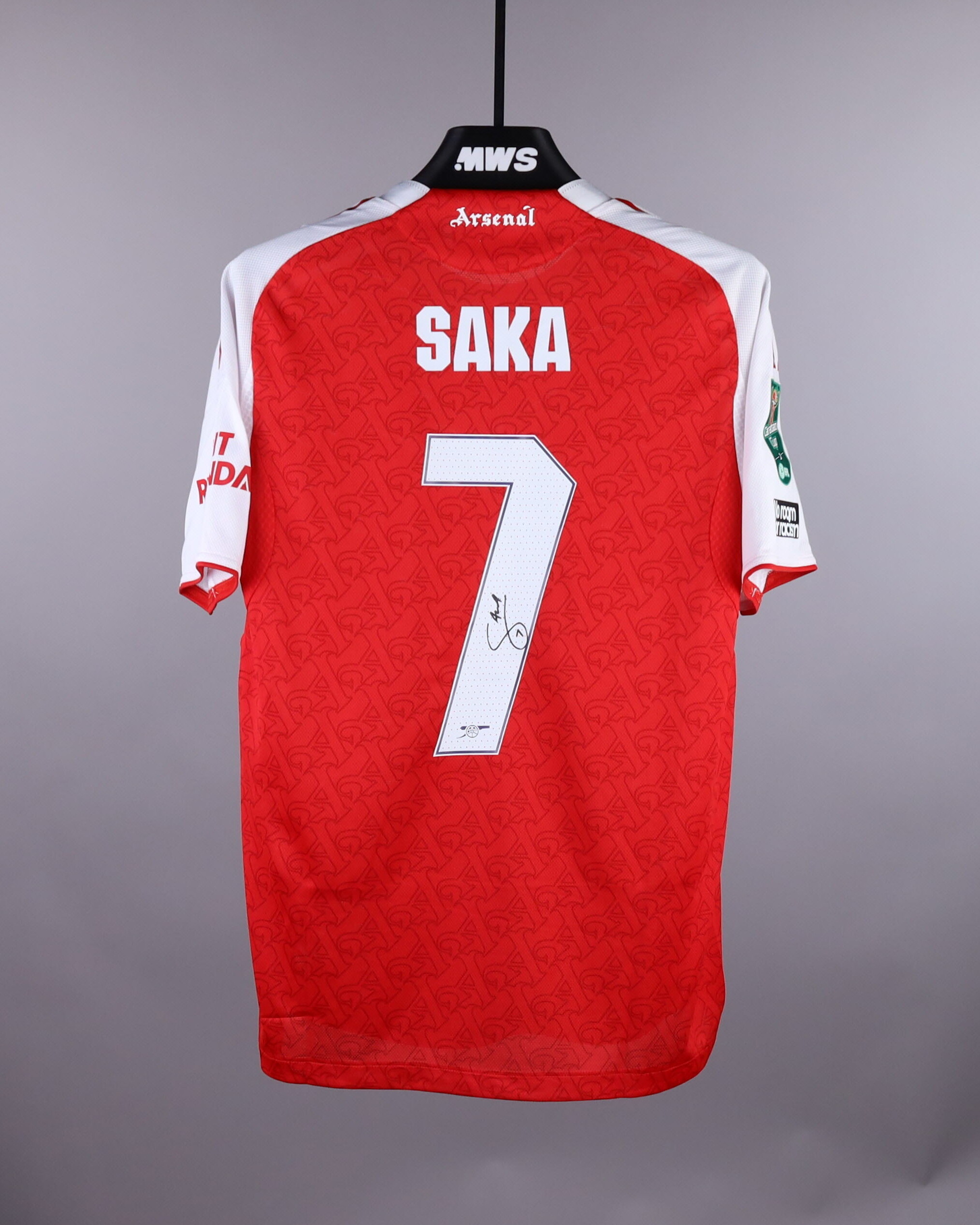 Bukayo Saka | Arsenal - Manchester City | MatchWornShirt