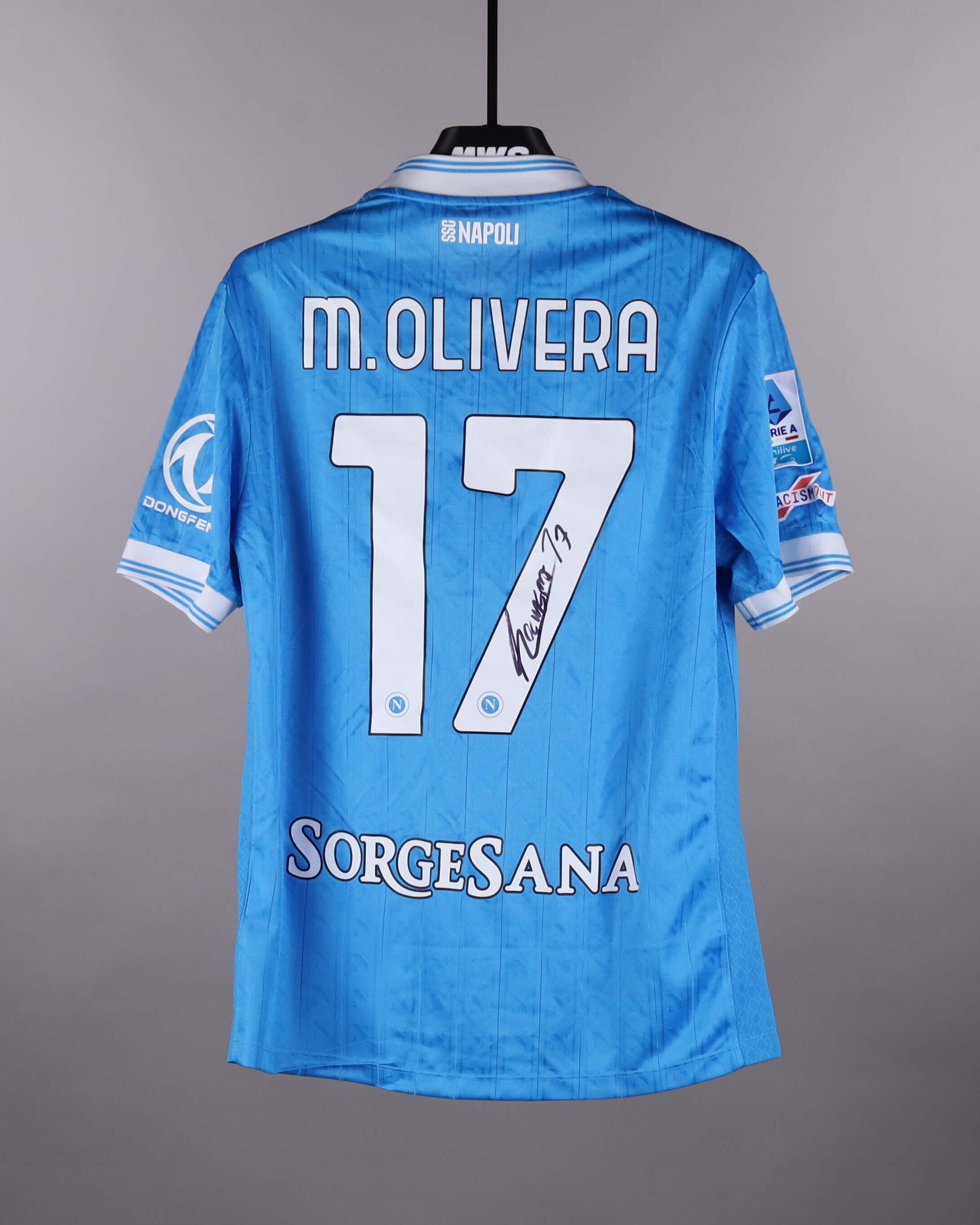 Mathías Olivera SSC Napoli shirt