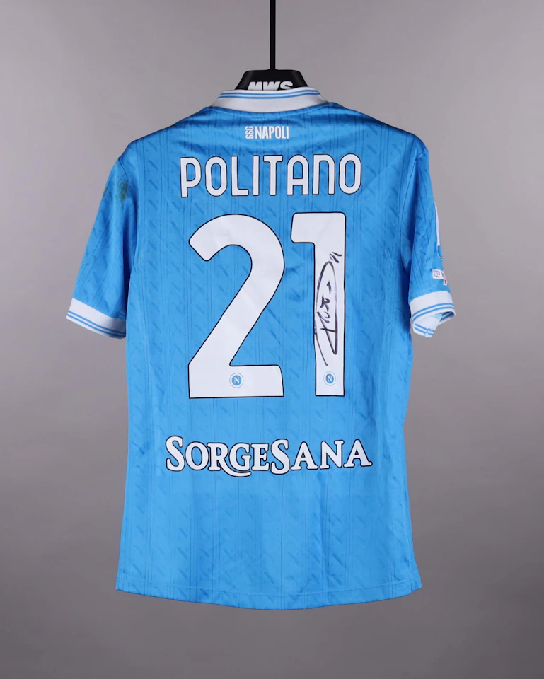 Matteo Politano SSC Napoli のシャツ