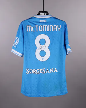SSC Napoli 팀의 Scott McTominay 셔츠