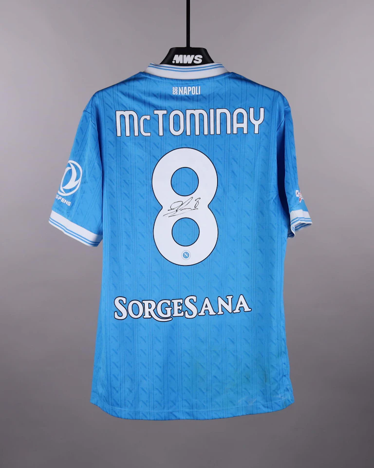 SSC Napoli 팀의 Scott McTominay 셔츠
