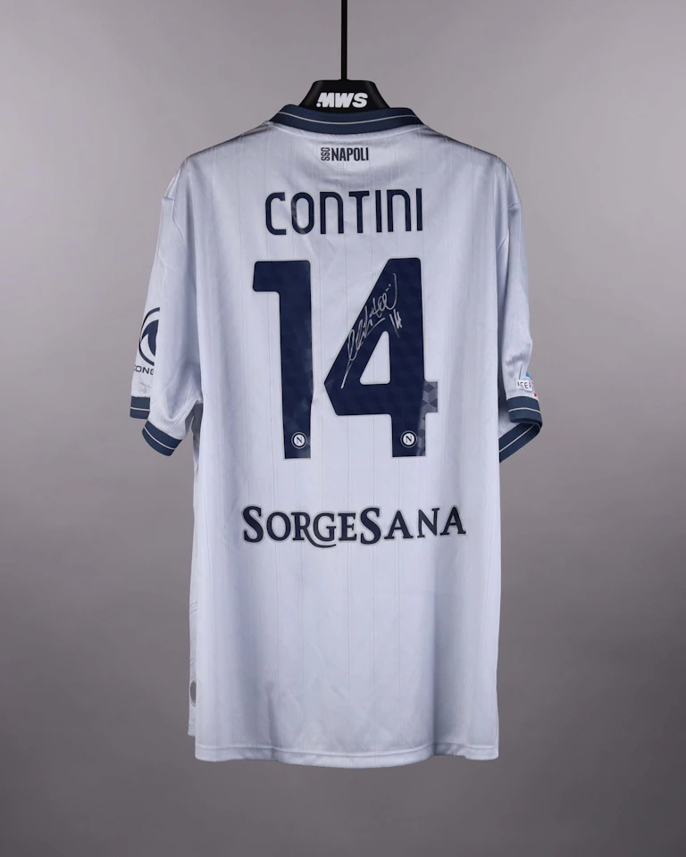 Nikita Contini Baranovsky SSC Napoli camisa.