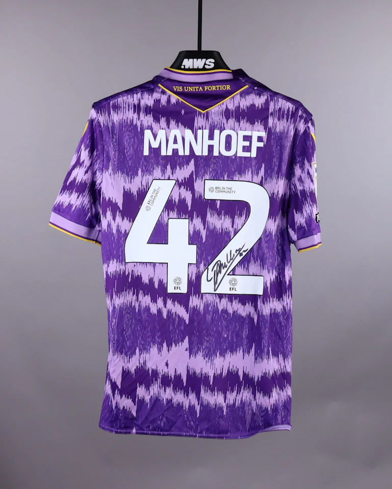 来自Stoke City的Million Manhoef球衣