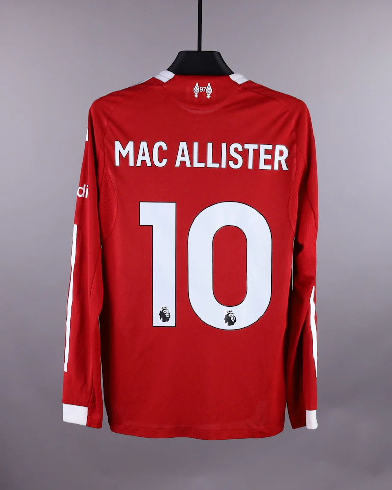 来自Liverpool的Alexis Mac Allister球衣