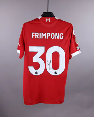 来自Liverpool的Jeremie Frimpong球衣