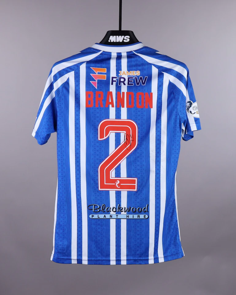 来自Kilmarnock的Jamie Brandon球衣