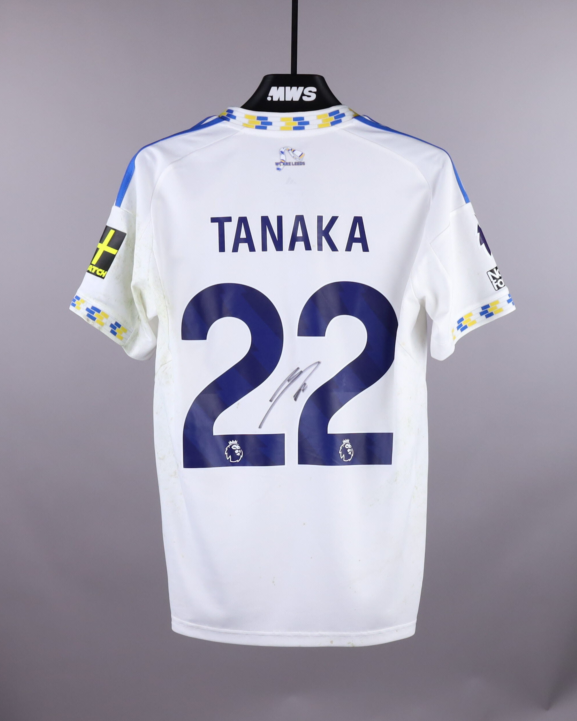Ao Tanaka 田中碧| Leeds United - Brentford | MatchWornShirt