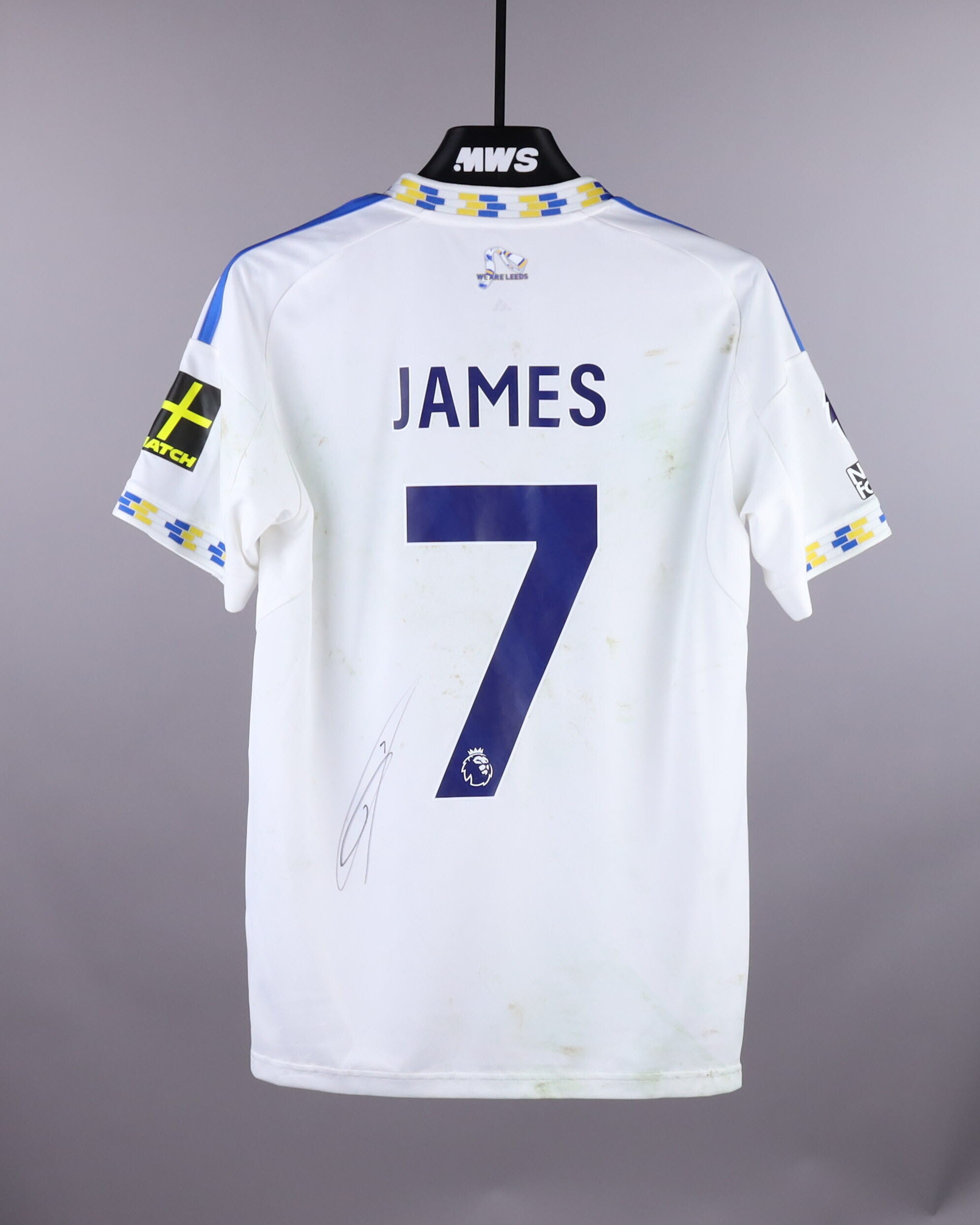 Daniel James | Leeds United - Brentford | MatchWornShirt