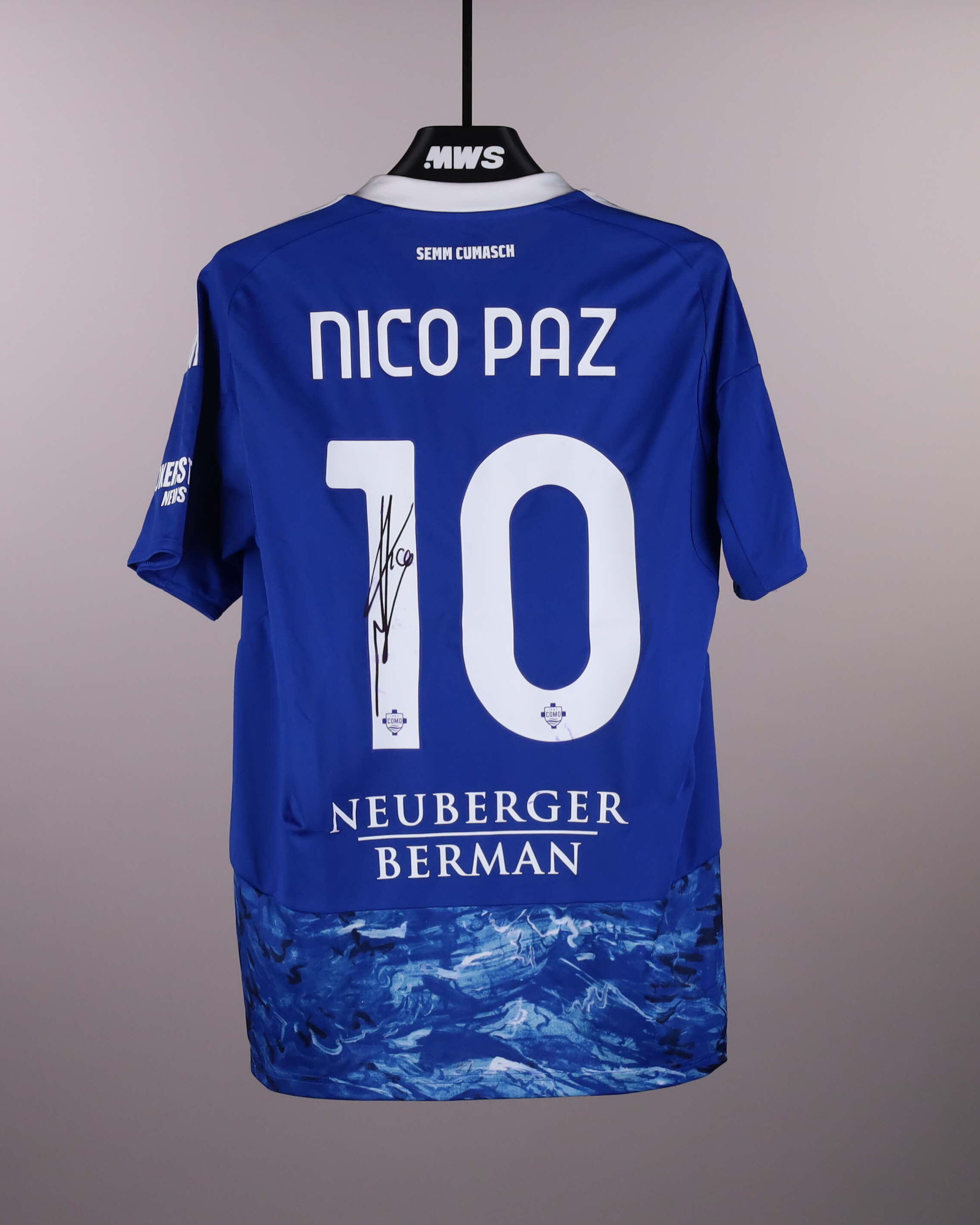 コモ1907 ニコ・パス ユニフォーム Nico Paz | Como 1907 - Pisa SC | MatchWornShirt