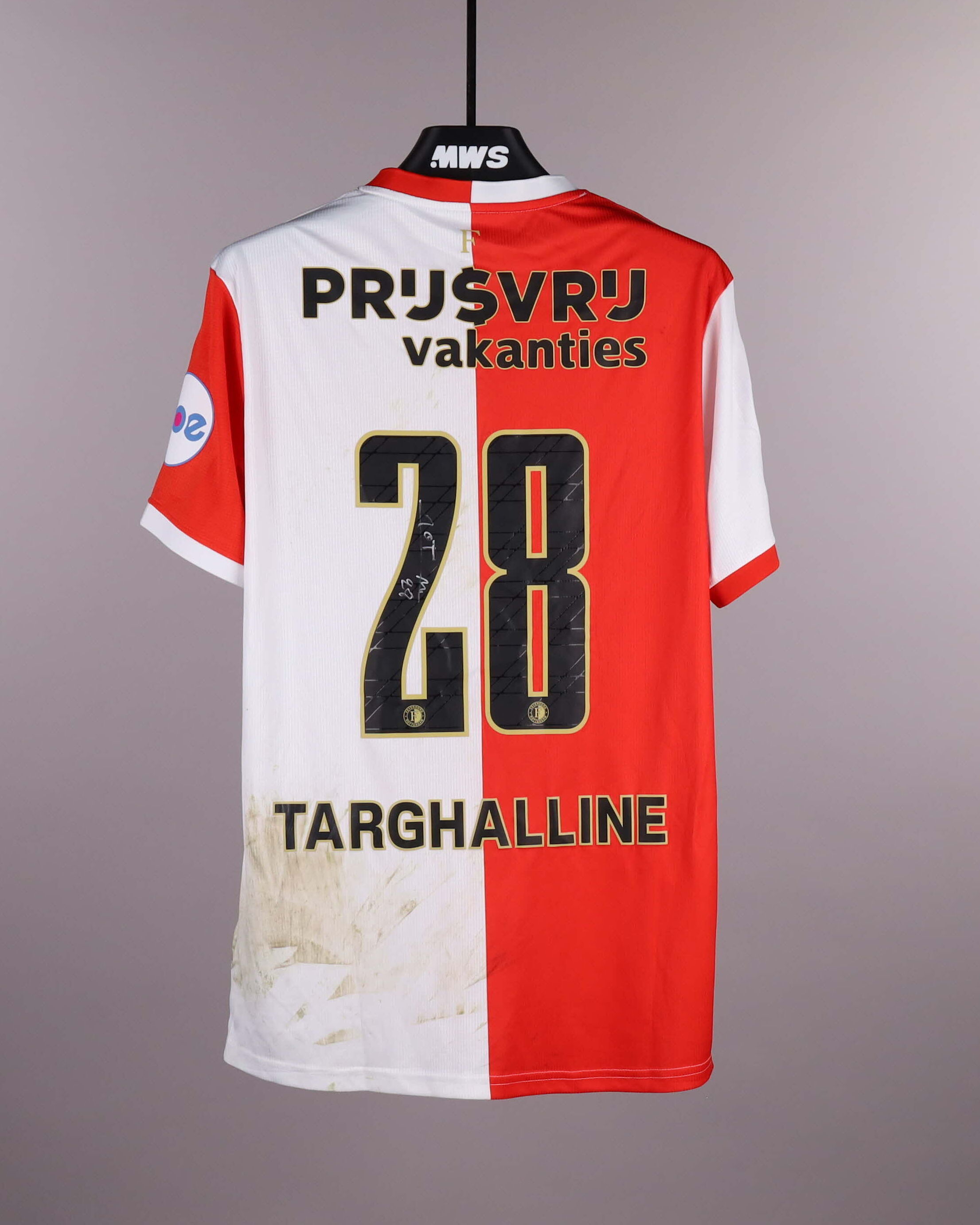 Oussama Targhalline | Feyenoord - Ajax | MatchWornShirt