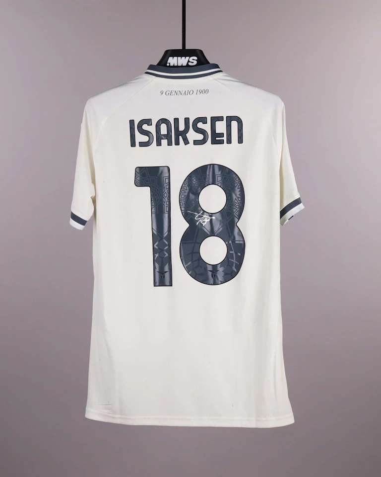 来自SS Lazio的Gustav Isaksen球衣
