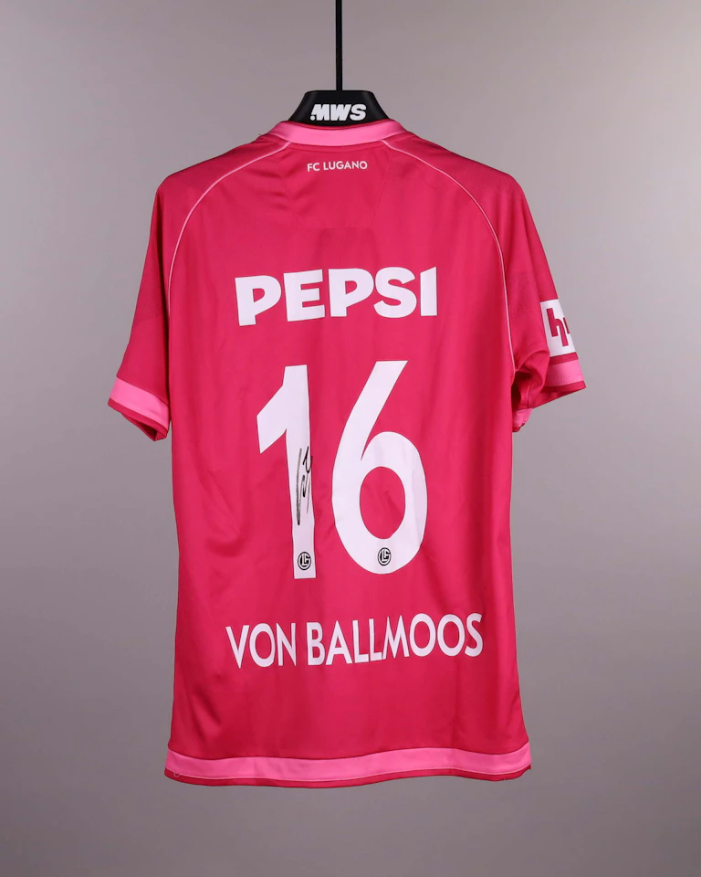 来自FC Lugano的David von Ballmoos球衣