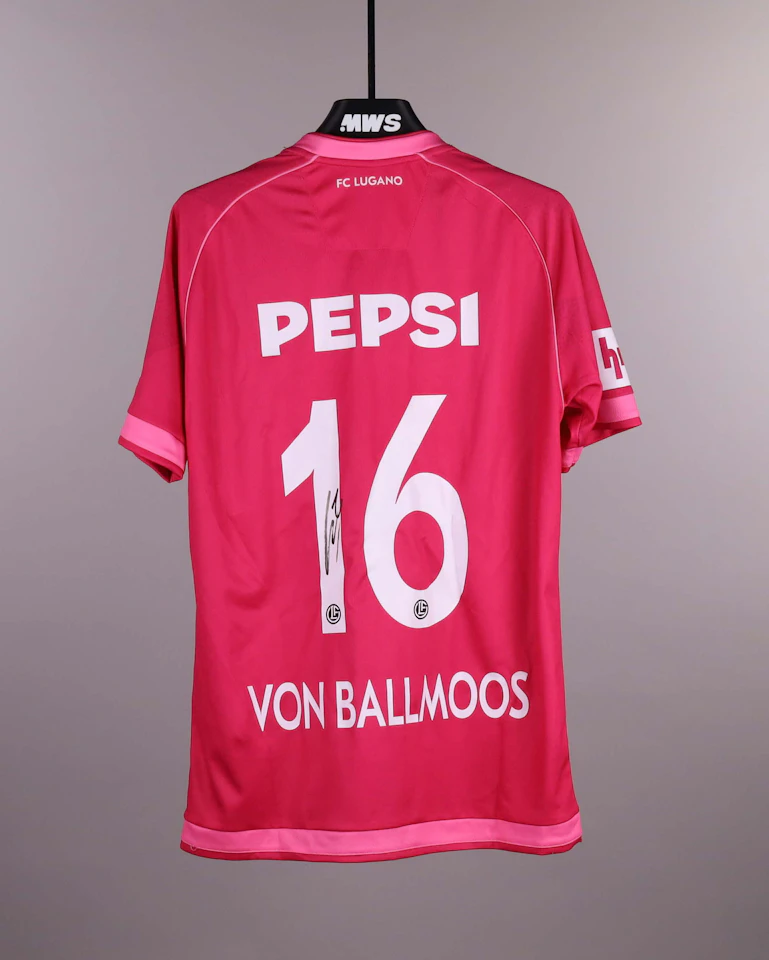 来自FC Lugano的David von Ballmoos球衣