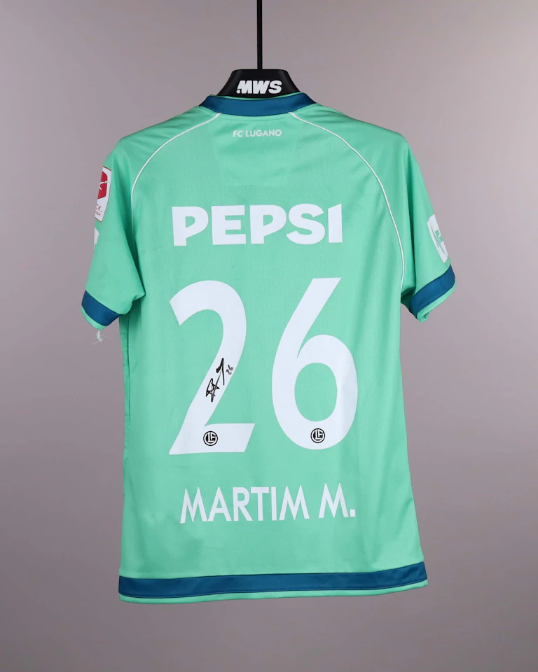 来自FC Lugano的Martim Alexandre Costa Marques球衣