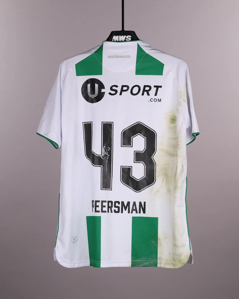 来自FC Groningen的Marvin Peersman球衣