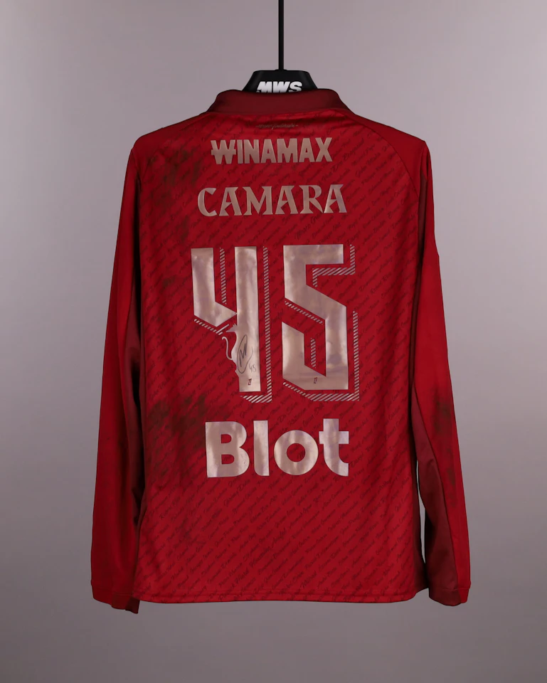 来自Stade Rennais F.C.的Mahdi Camara球衣