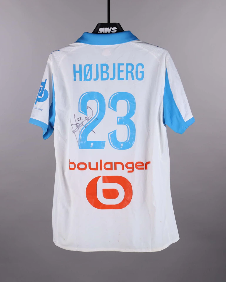 Pierre-Emile Højbjerg Olympique de Marseille shirt