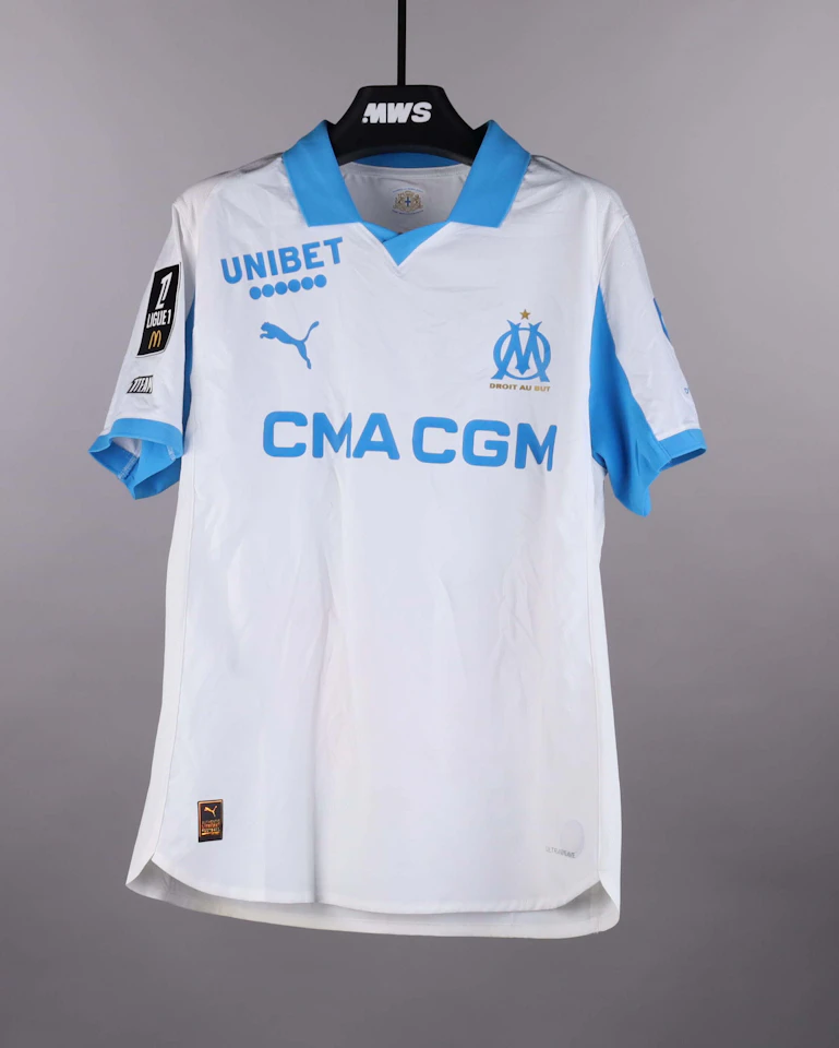 Pierre-Emile Højbjerg Olympique de Marseille shirt