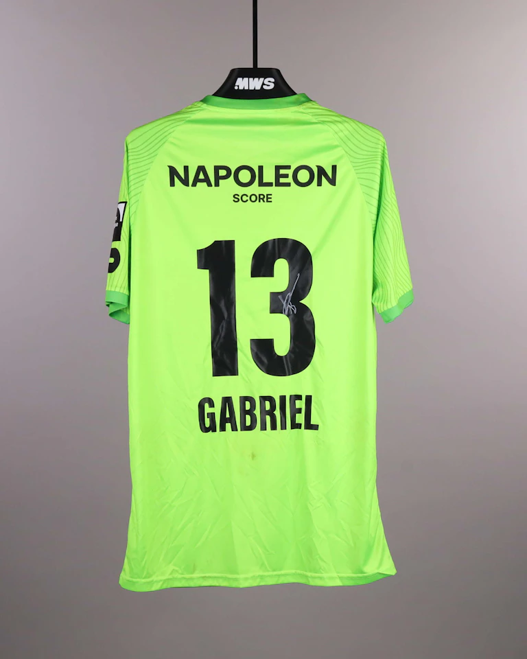 来自SV Zulte Waregem的Brent Gabriël 球衣