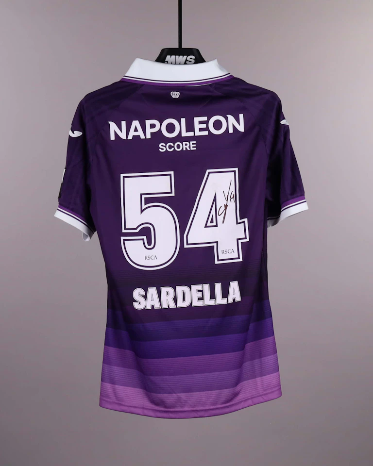 Killian Sardella  RSC Anderlecht shirt
