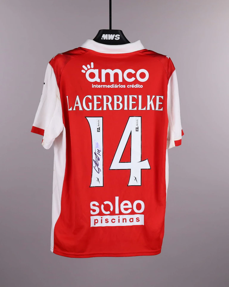 来自SC Braga的Gustaf Lagerbielke球衣