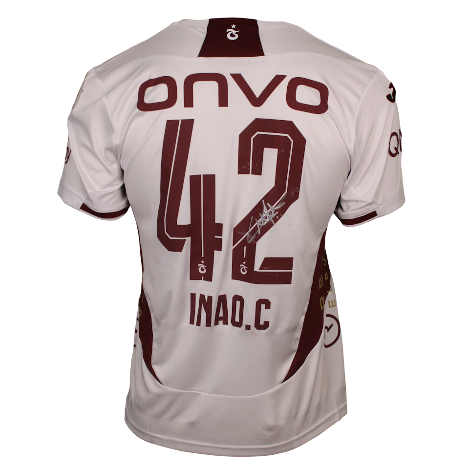 来自Trabzonspor的Christ Ravynel Inao Oulaï球衣